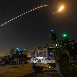 Pathfinder on the STANTA Ranges in Norfolk.